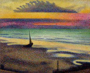 The Beach at Heist, 1891-92 (oil on canvas) | Obraz na stenu