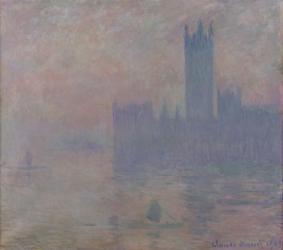 The Houses of Parliament, London, 1903 (oil on canvas) | Obraz na stenu