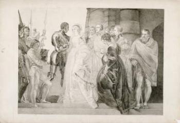 Othello, Act II, Scene I, engraved by Thomas Ryder (1746-1810) 1803 (engraving) | Obraz na stenu