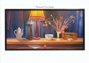 Midnight, Still life, 1980 (oil on panel) | Obraz na stenu