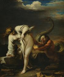 Glaucus and Scylla (oil on canvas) | Obraz na stenu