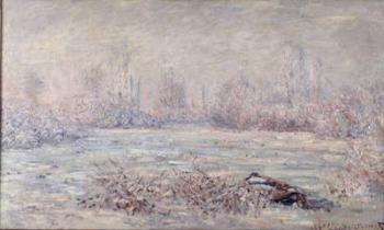 Frost near Vetheuil, 1880 (oil on canvas) | Obraz na stenu