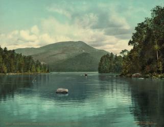Blue Mountain from Eagle Lake, Adirondack Mountains, c.1902 | Obraz na stenu