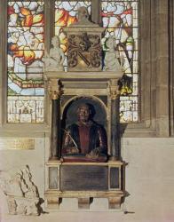 Monument to William Shakespeare (1564-1616) c.1616-23 (stone & marble) | Obraz na stenu