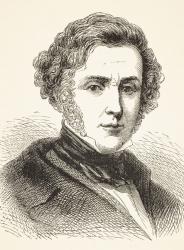 Anthony Ashley Cooper, 7th Earl of Shaftesbury, from 'The National and Domestic History of England' by William Hickman Smith Aubrey (1858-1916) published London, c.1890 (litho) | Obraz na stenu
