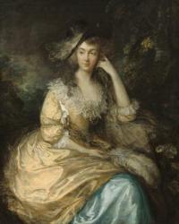 Frances Susanna, Lady de Dunstanville, c.1786 (oil on canvas) | Obraz na stenu