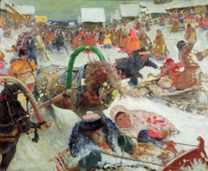 Shrovetide, 1905 (oil on canvas) | Obraz na stenu