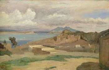 Ischia, View from the Slopes of Mount Epomeo, 1828 (oil on canvas) | Obraz na stenu
