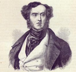 Lord William George Cavendish Bentinck (engraving) | Obraz na stenu