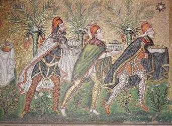 The Three Kings (mosaic) (see also 156997) | Obraz na stenu