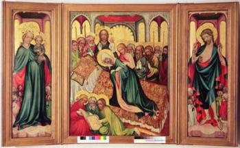 Roudnice Triptych, c.1400-10 (tempera on panel) (see 404565 for detail) | Obraz na stenu