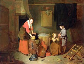 A Kitchen Interior, 17th century | Obraz na stenu