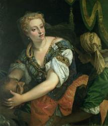 Judith with the head of Holofernes, 1582 | Obraz na stenu
