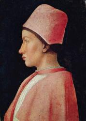 Portrait of Francesco Gonzaga II as a boy, 1461 (oil on panel) | Obraz na stenu