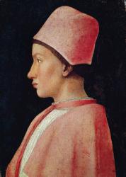 Portrait of Francesco Gonzaga II as a boy, 1461 (oil on panel) | Obraz na stenu