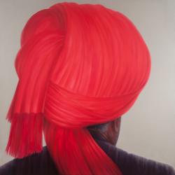 Red Turban, 2012 (acrylic on canvas) | Obraz na stenu