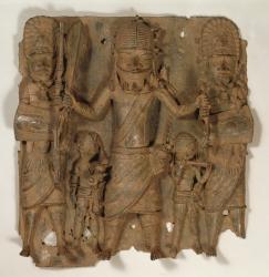 Benin Plaque, Nigeria (brass) | Obraz na stenu