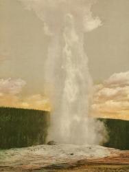 'Old Faithful' Geyser, Yellowstone National Park, c.1898 (photochrom) | Obraz na stenu