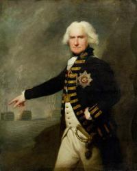 Admiral Lord Bridport (1727-1814) c.1795 (oil on canvas) | Obraz na stenu