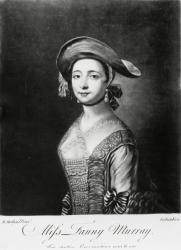 Miss Fanny Murray, engraved by Corbutt (mezzotint) | Obraz na stenu