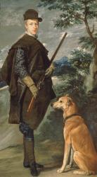 Portrait of Cardinal Infante Ferdinand (1609-41) of Austria with Gun and Dog, 1632 (oil on canvas) | Obraz na stenu