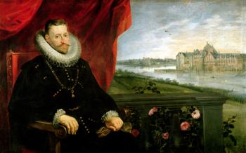 Albert of Habsbourg (1559-1621) Archduke of Austria (oil on canvas) (pair of 197173) | Obraz na stenu