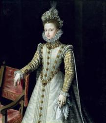The Infanta Isabel Clara Eugenie (1566-1633) 1579 (oil on canvas) | Obraz na stenu