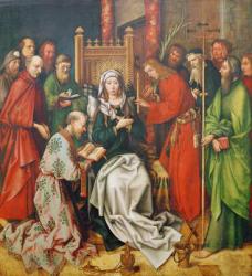 The Death of the Virgin, c. 1501 (oil on wood) | Obraz na stenu