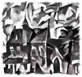 view (black) #3,2016,(mixed media) | Obraz na stenu