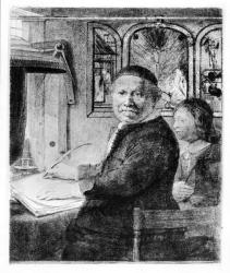 Lieven Willemsz van Coppenol, c.1658 (etching) | Obraz na stenu