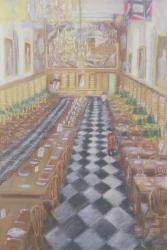 Royal Hospital Chelsea, 1996 (pastel on paper) | Obraz na stenu