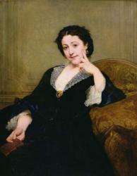 Madeleine Brohant (1833-1900) of the Comedie-Francaise, 1860 (oil on canvas) | Obraz na stenu