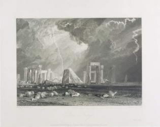 Stone Henge, 1829 (etching & engraving) | Obraz na stenu