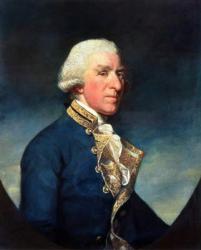 Admiral Samuel Hood, 1st Viscount Hood (1724-1816) 1784 (oil on canvas) | Obraz na stenu