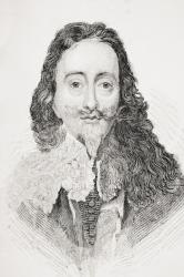 Charles I, illustration from 'Old England's Worthies' by Lord Brougham, published c.1880 (engraving) | Obraz na stenu