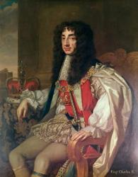 Portrait of Charles II (oil on canvas) | Obraz na stenu