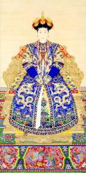 Empress Jing Xian (c.1681-1731), 1st consort of Emperor Yongzheng (1678 - 1735) | Obraz na stenu