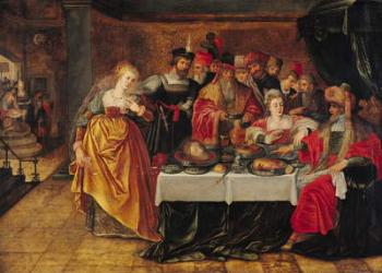 The Feast of Herod (oil on canvas) | Obraz na stenu