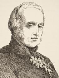 Fitzroy James Henry Somerset, 1st Baron Raglan, from 'The National and Domestic History of England' by William Hickman Smith Aubrey (1858-1916) published London, c.1890 (litho) | Obraz na stenu