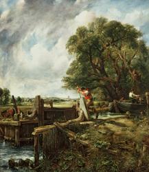 The Lock, 1824 (oil on canvas) | Obraz na stenu