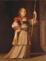 Portrait presumed to be Louis Auguste de Bourbon (1670-1736) Duke of Maine (oil on canvas) | Obraz na stenu