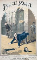 Police! Police!  Song Book Cover, c.1865 | Obraz na stenu