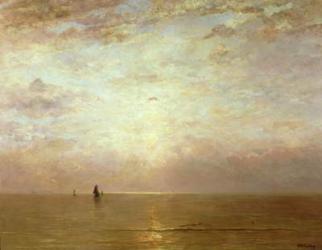 Sunset, c.1887 (oil on canvas) | Obraz na stenu