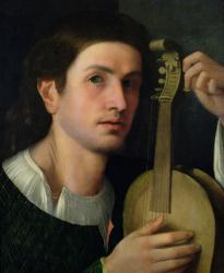 The Lyre, c.1515 (panel) | Obraz na stenu