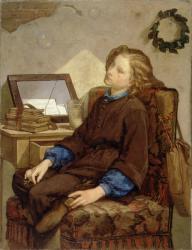 Day Dreams, 1859 (oil on canvas) | Obraz na stenu