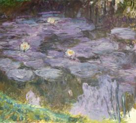 Waterlilies, 1917 (oil on canvas) | Obraz na stenu