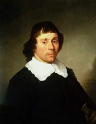 Portrait of a Young Man, in a Black Costume with a White Lace Collar | Obraz na stenu