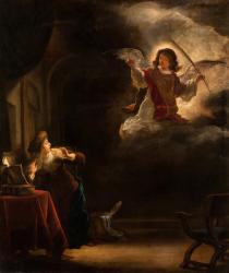 The Annunciation, 1655 (oil on canvas) | Obraz na stenu