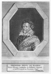 Frederick Henry, Prince of Orange-Nassau (engraving) | Obraz na stenu