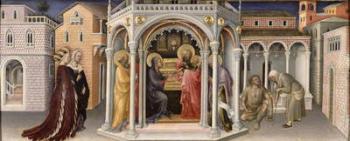 The Presentation in the Temple, from the Altarpiece of the Adoration of the Magi, 1423 (oil on panel) | Obraz na stenu